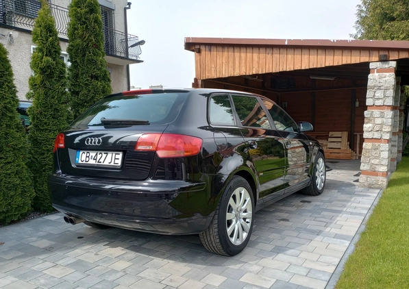 Audi A3 cena 18000 przebieg: 313000, rok produkcji 2006 z Bydgoszcz małe 46